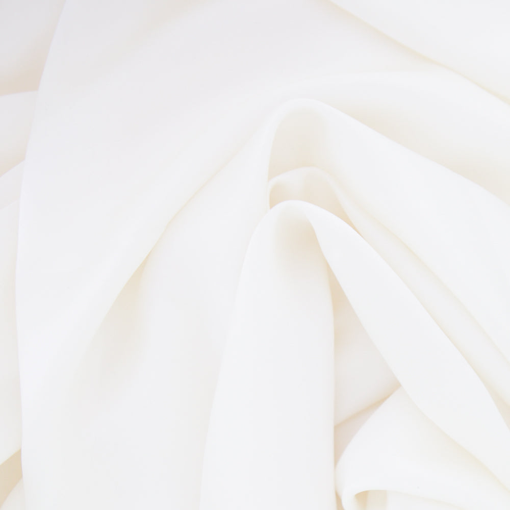 Crepe Satin col. BIANCO