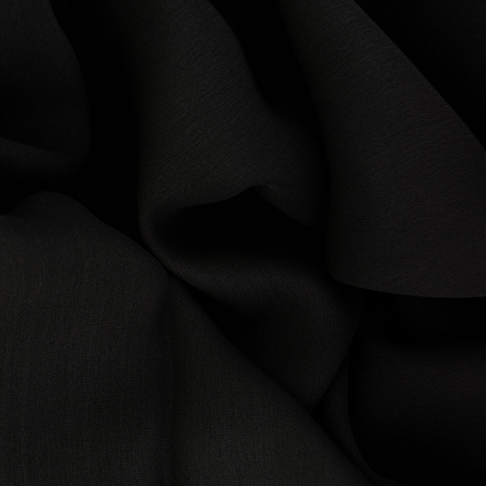 Crepe Armure col. NERO